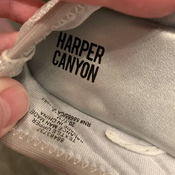 Girl’s Harper Canyon Silver Ballet Flat EUC - Picture 5 of 7